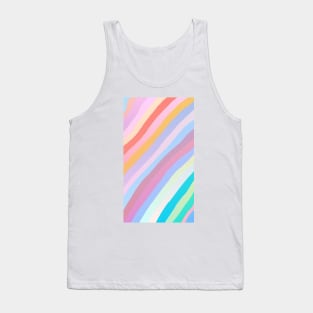 Line pastel painting Tank Top